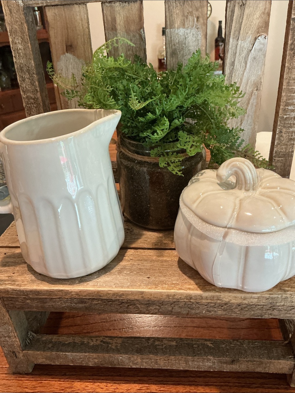 Fall Cream & Sugar Set - Picture 3 of 7